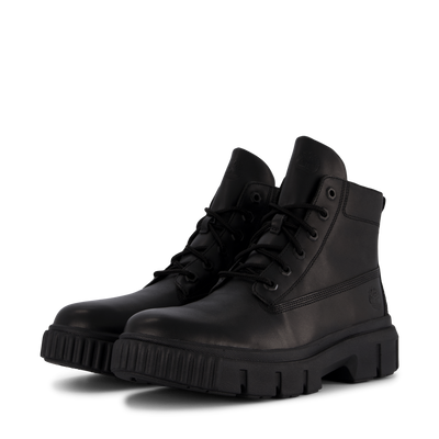 Greyfield Leather Boot Black