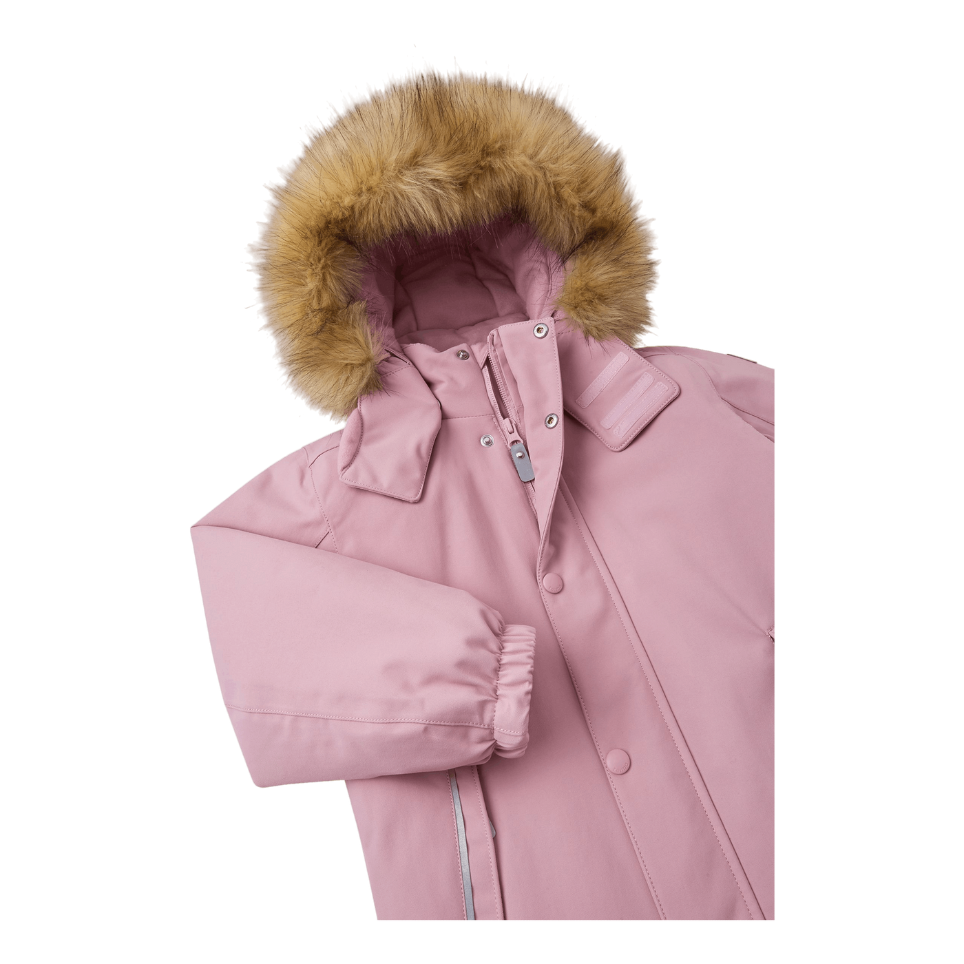 Reimatec winter overall Stavanger Grey Pink