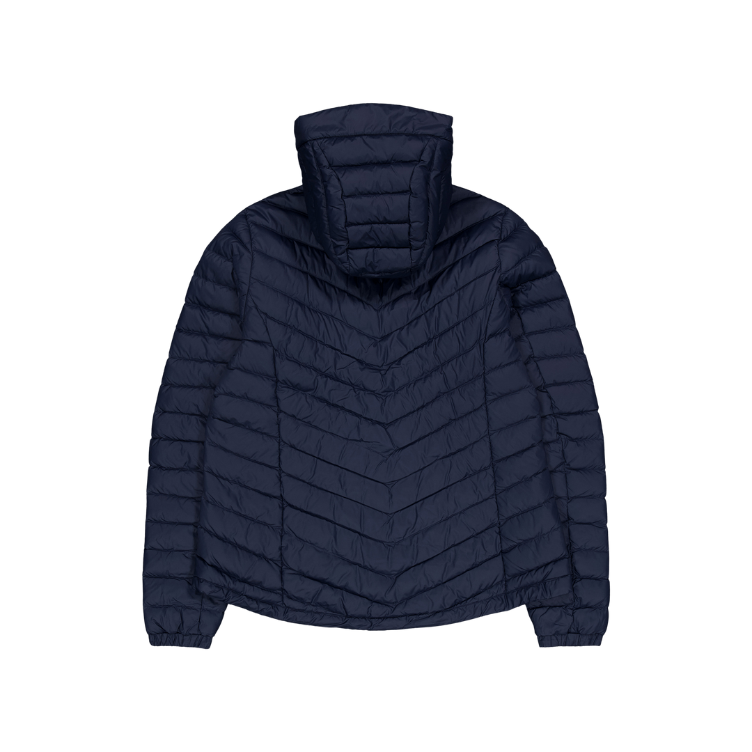 W Frost Down Hood Jacket Blue Shadow