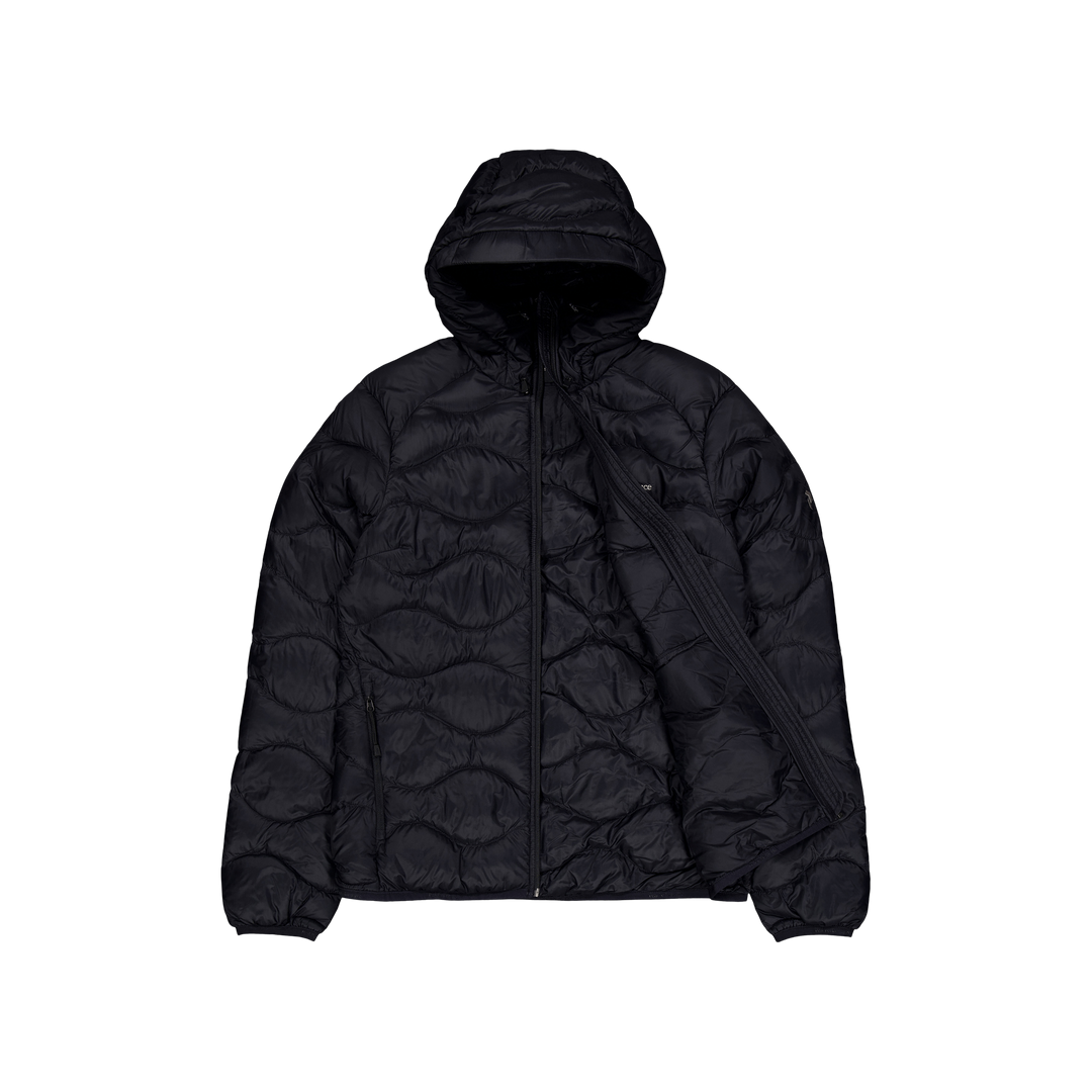 W Helium Down Hood Jacket Black