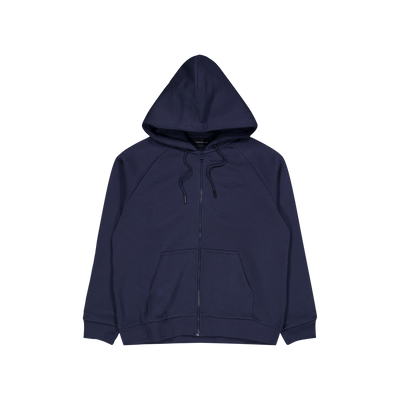 W Original Small Logo Zip Blue Shadow