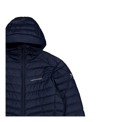 M Frost Down Hood Jacket Blue Shadow