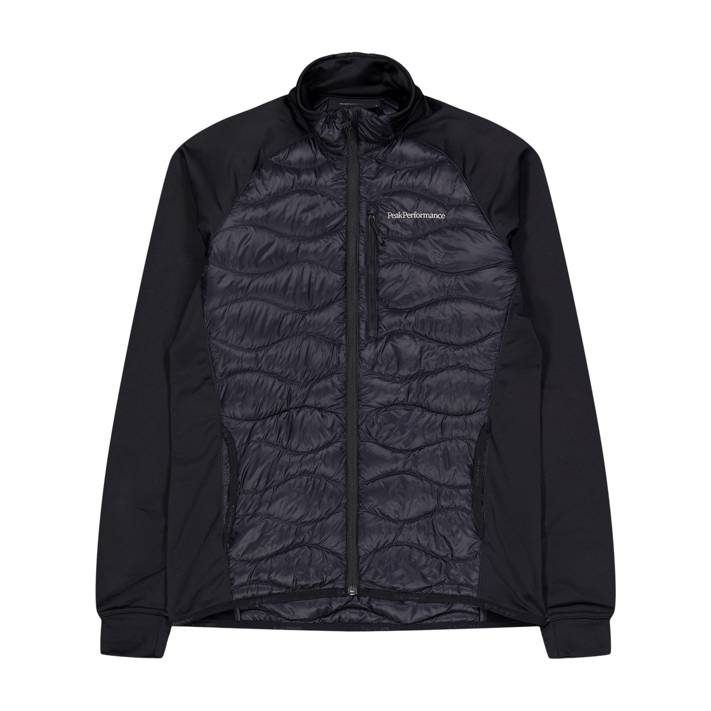 M Helium Down Hybrid Jacket Black