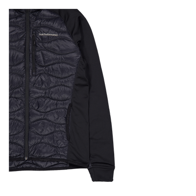 M Helium Down Hybrid Jacket Black