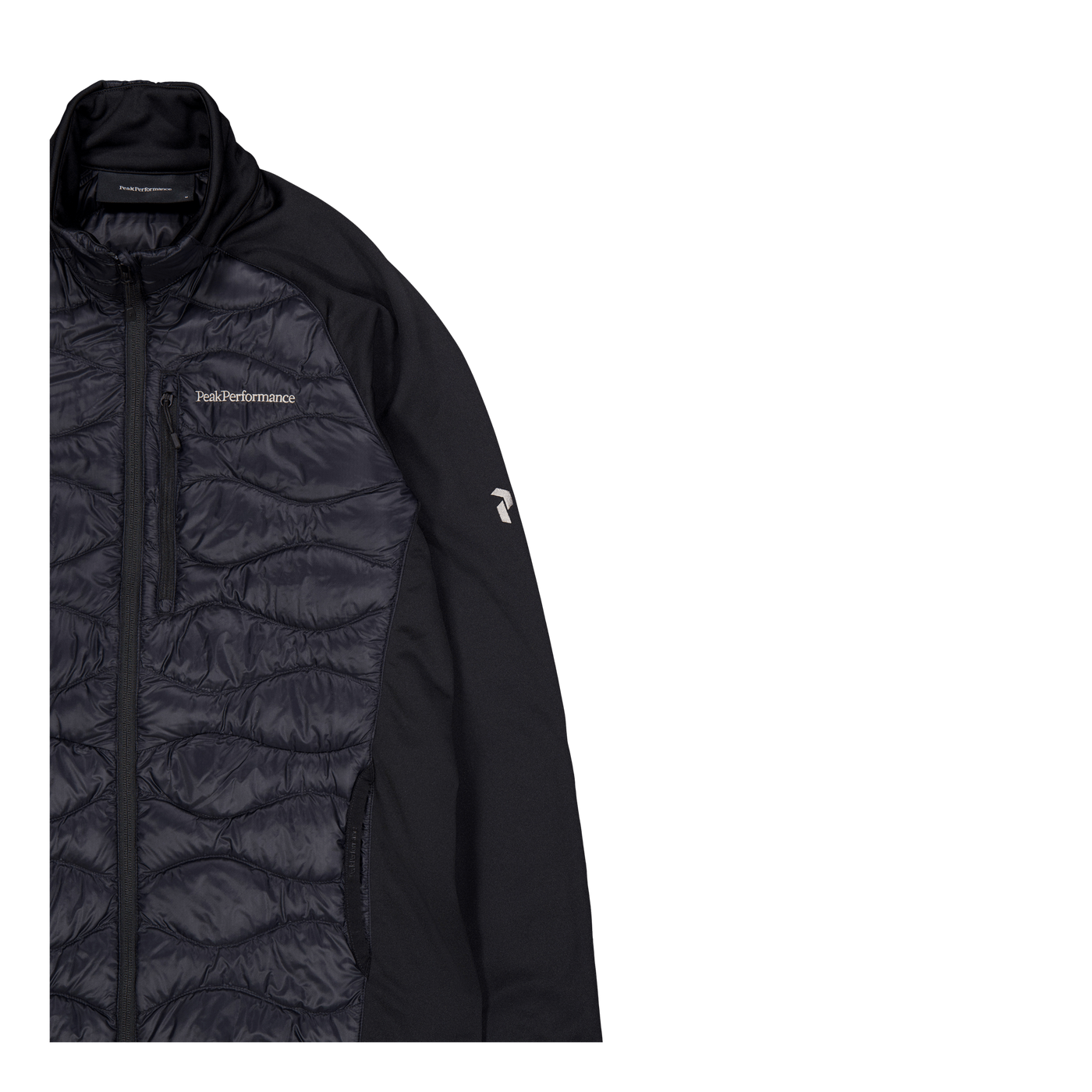 M Helium Down Hybrid Jacket Black