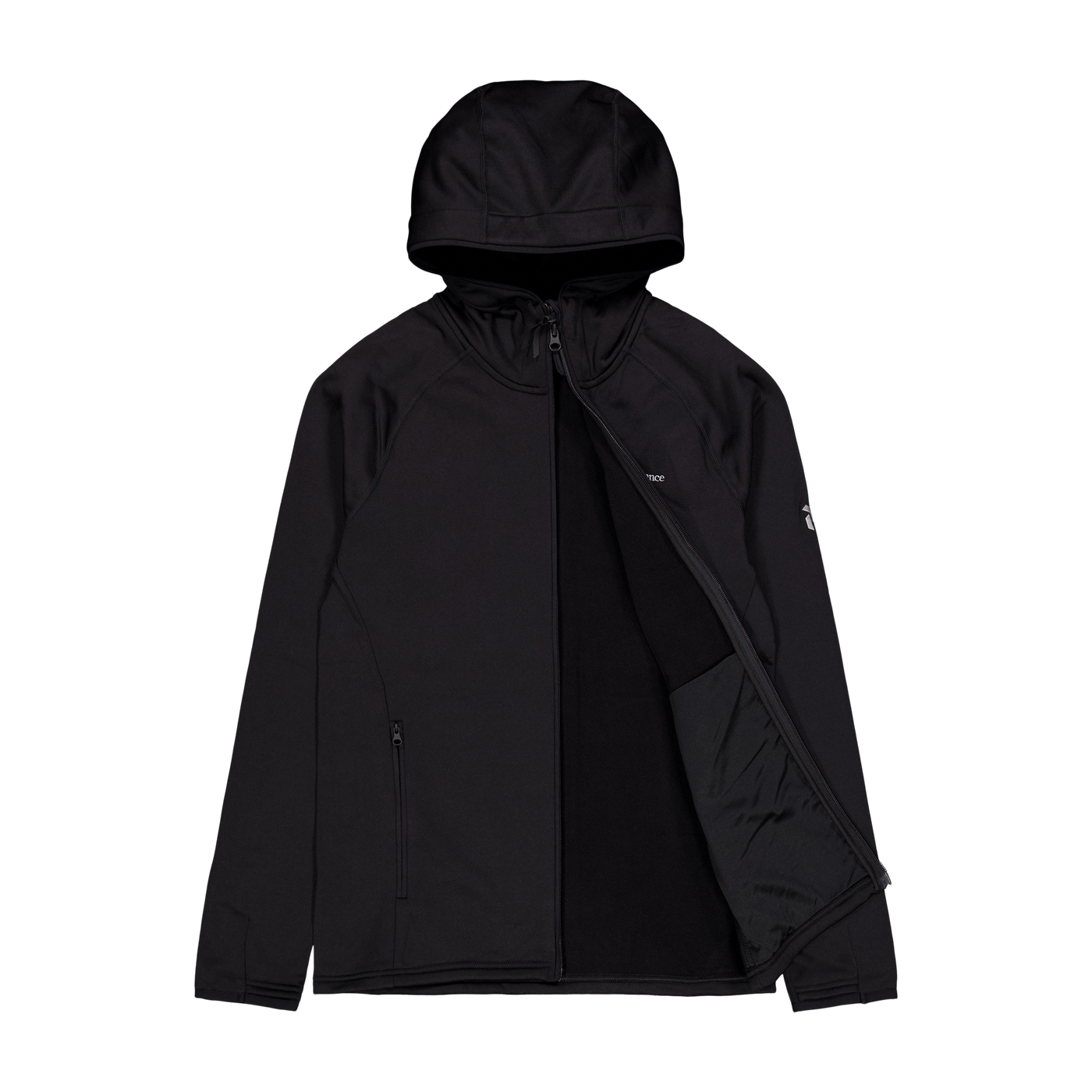 M Chill Light Zip Hood Black