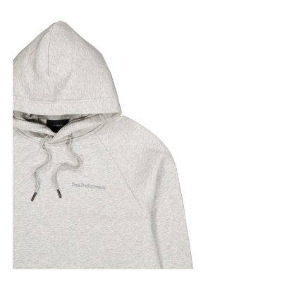 M Original Small Logo Hood Med Grey Melange