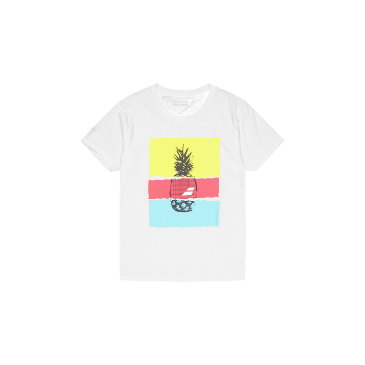 T-shirt Exercise Message White/angel Blue