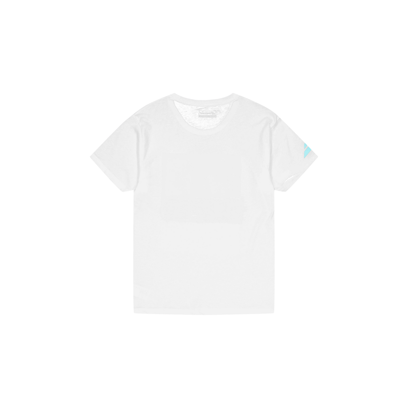 T-shirt Exercise Message White/angel Blue