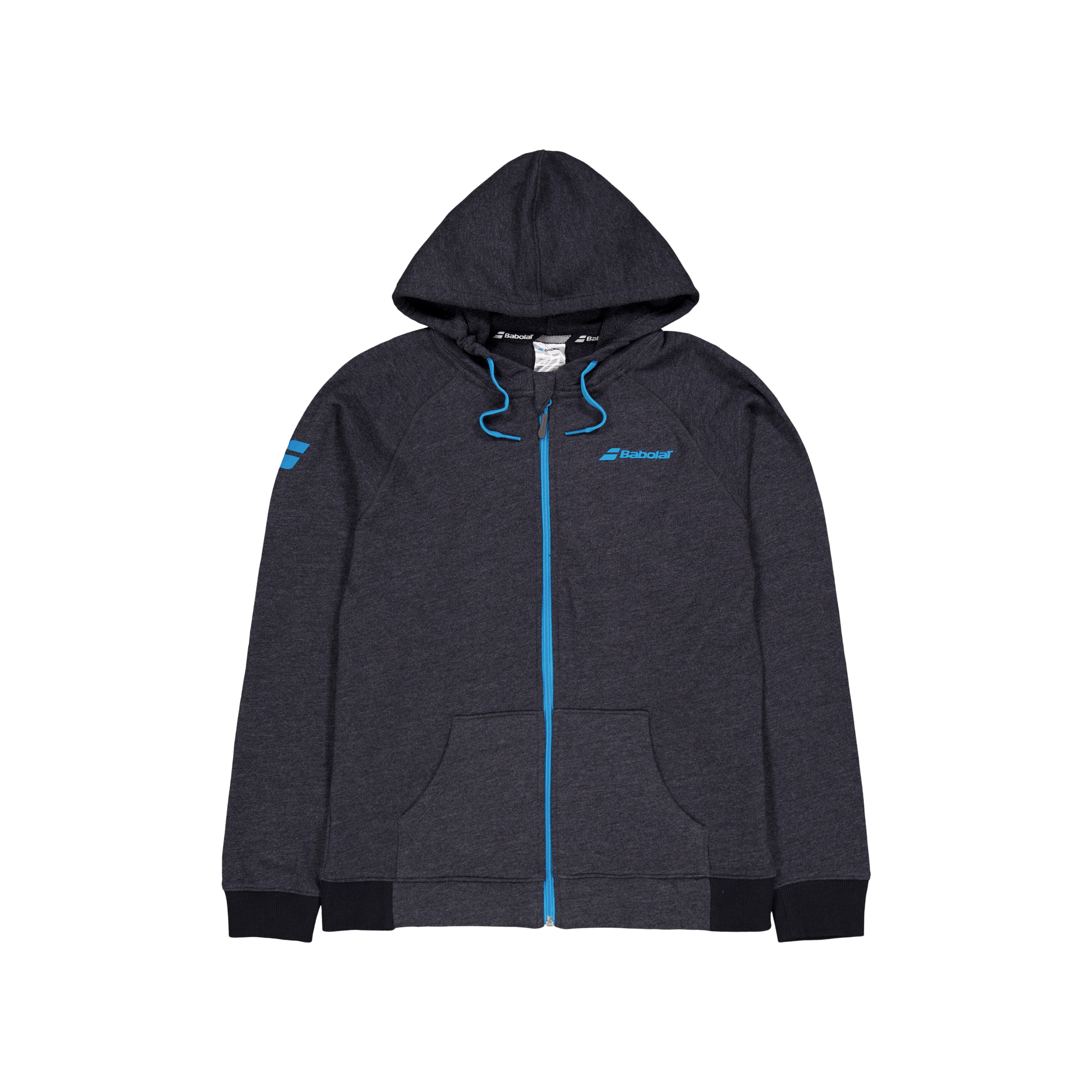 Jacket Exercise Hood Boy Black - Babolat – Runforest.com