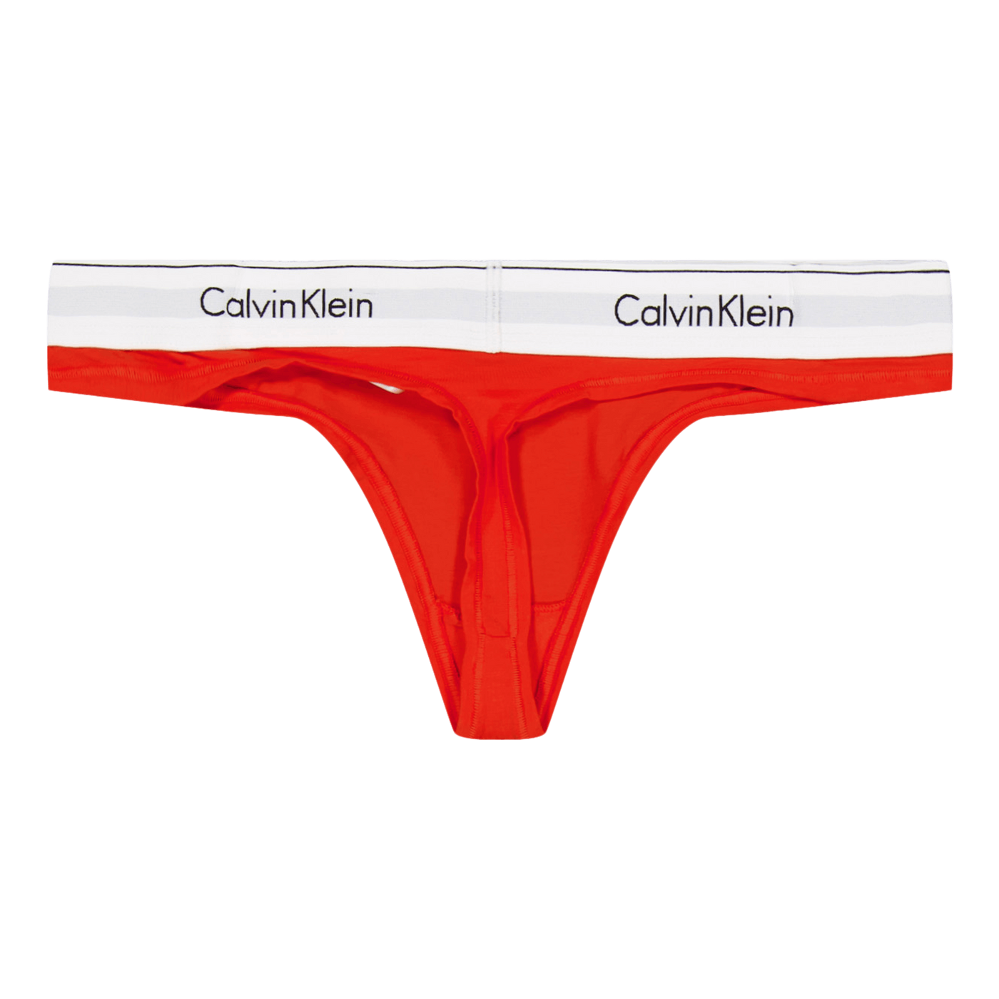 Modern Cotton Thong Orange Calvin Klein – - Main Image