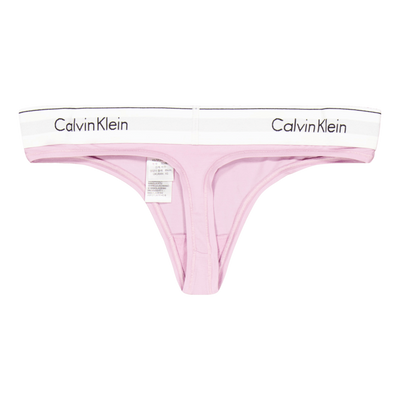 Modern Cotton Thong Purple