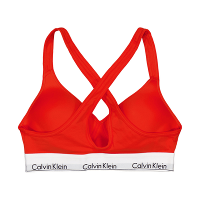 Modern Cotton Lift Bralette Orange