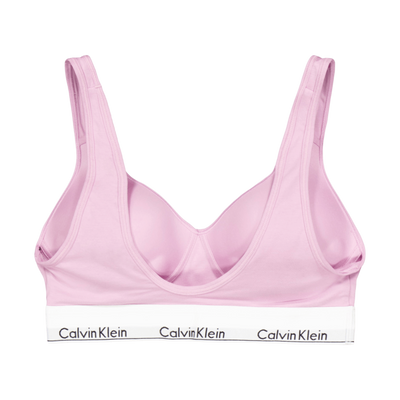 Modern Cotton Lift Bralette Purple