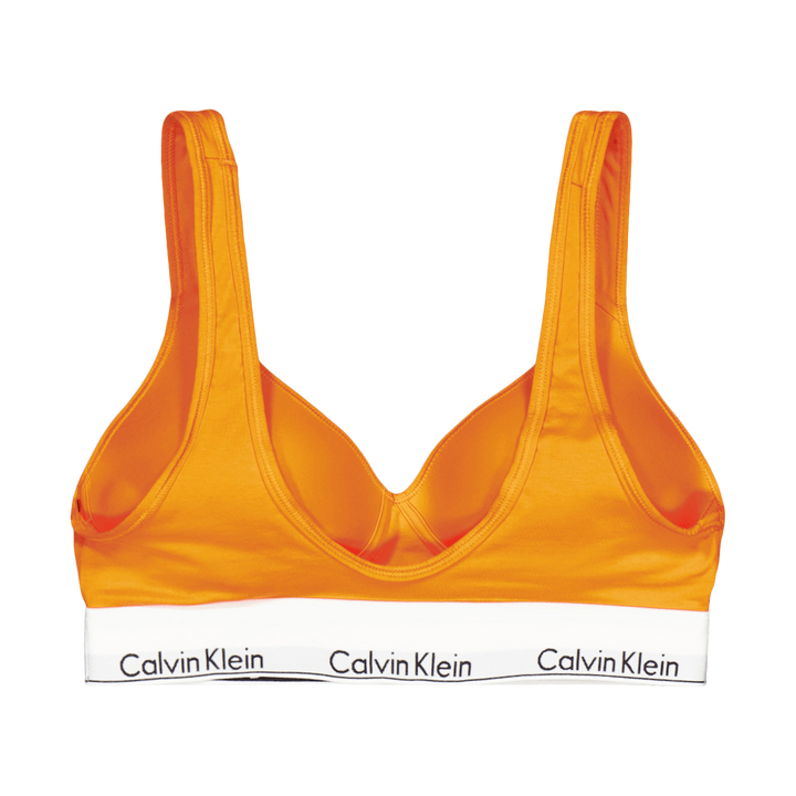 Modern Cotton Lift Bralette Orange