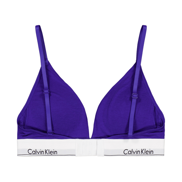 Modern Cotton Lght Lined Trian Blue