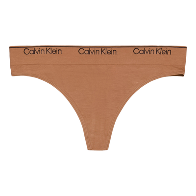 Modern Seamless Thong Beige