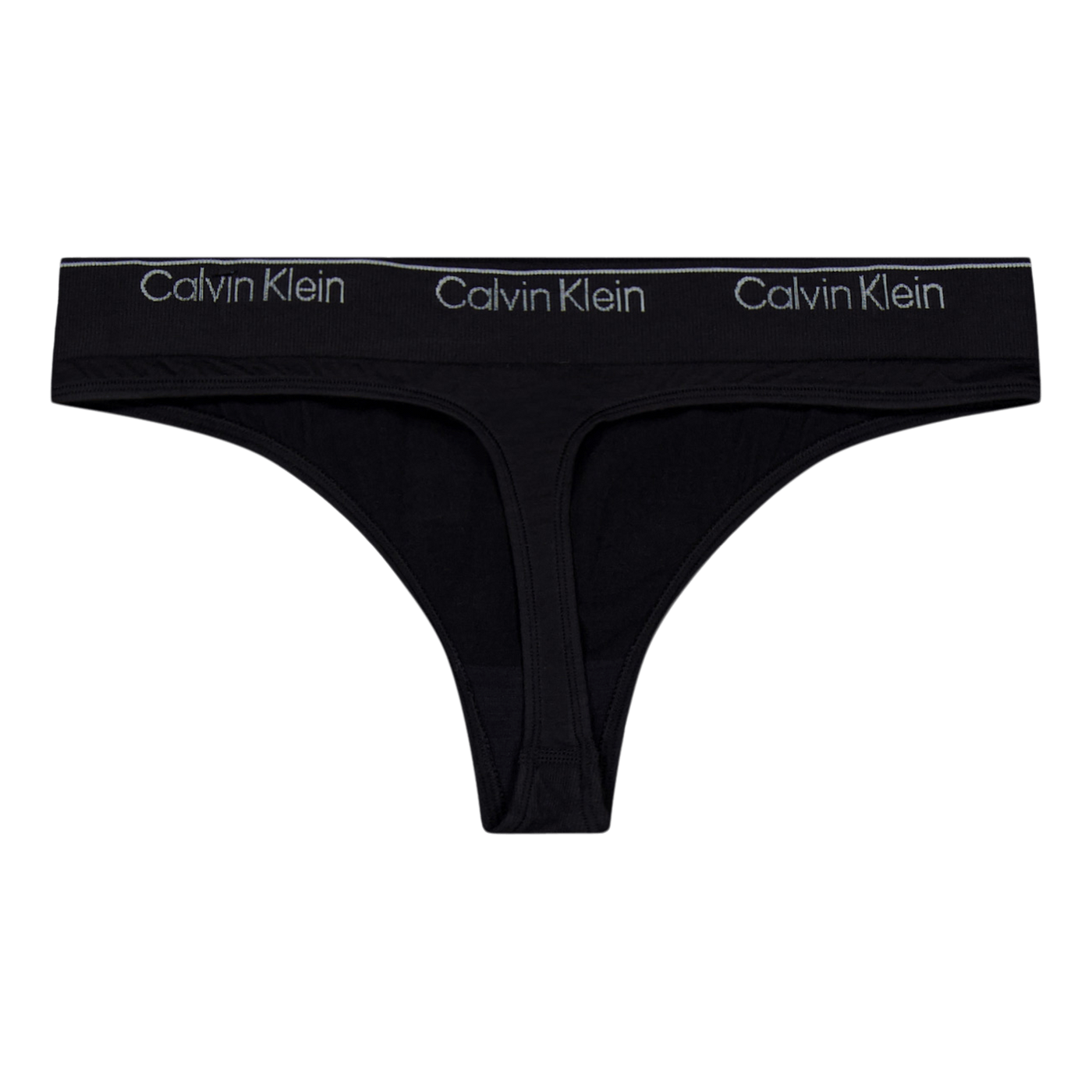 Modern Seamless Thong Black