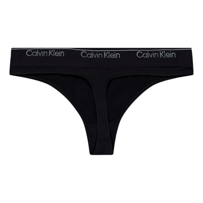 Modern Seamless Thong Black