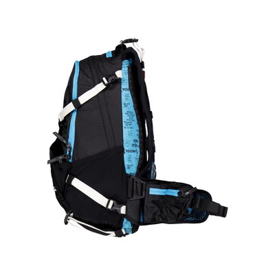 Flow 25l Mtb Protector Pack Black/malmoe Blue