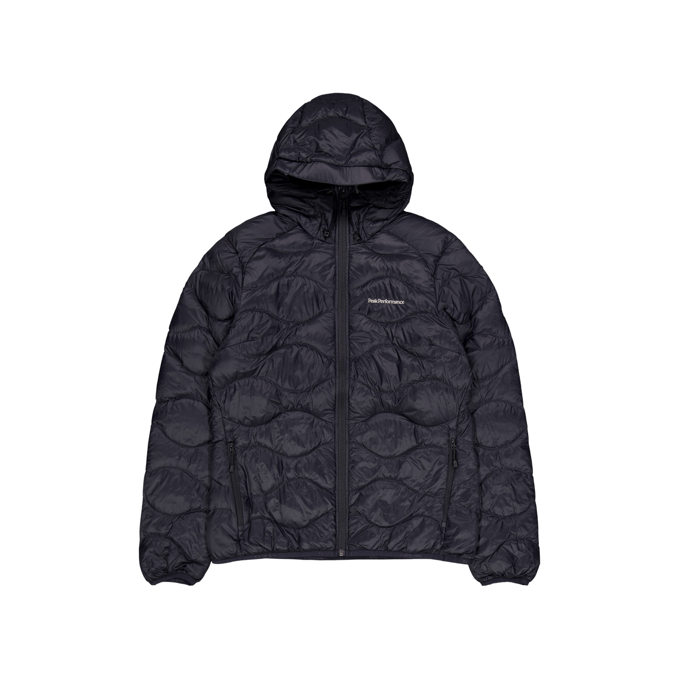 W Helium Down Hood Jacket Black