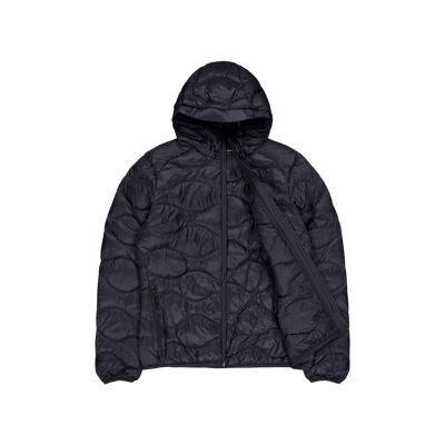 W Helium Down Hood Jacket Black