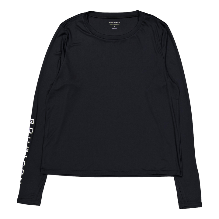 Team Logo Long Sleeve Black