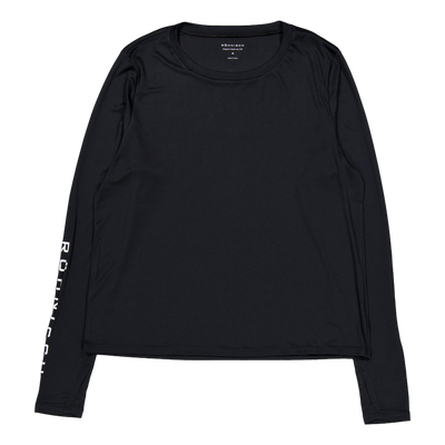 Team Logo Long Sleeve Black