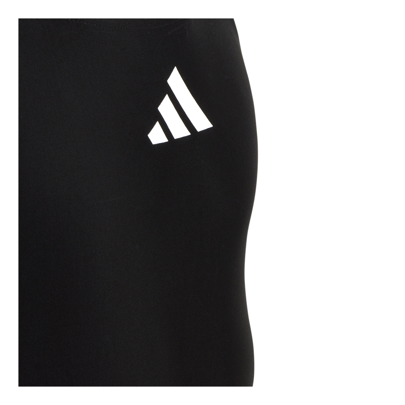 Solid Small Logo Swimsuit Black / White