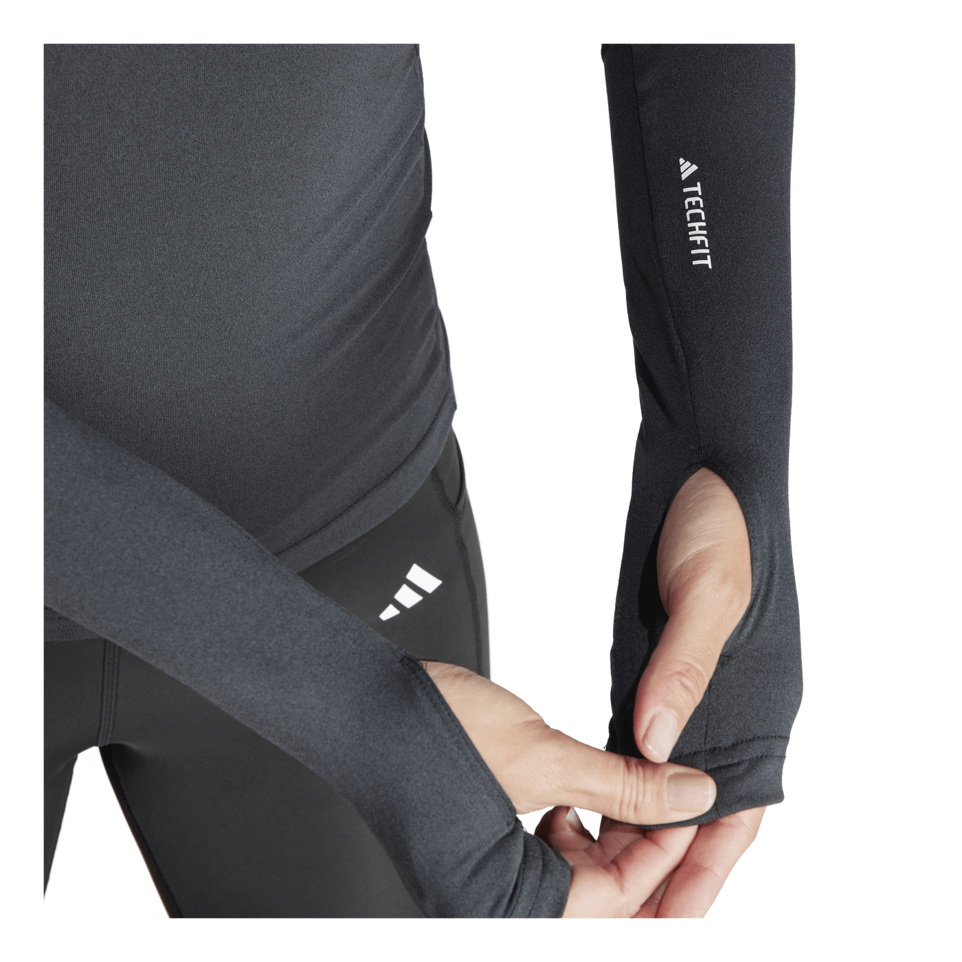 Techfit Long-Sleeve Top Training Long-Sleeve Top Black