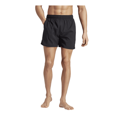 Solid CLX Short-Length Swim Shorts Black / Lucid Lemon