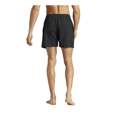 Solid CLX Short-Length Swim Shorts Black / Lucid Lemon