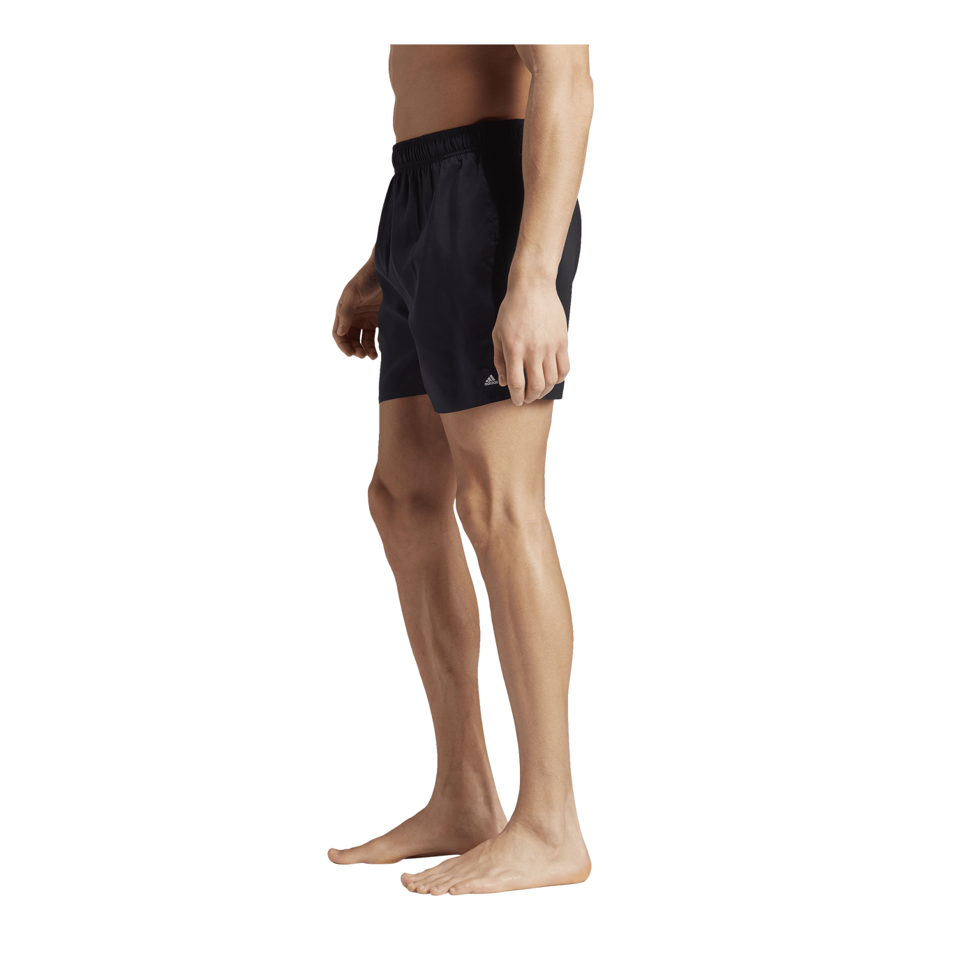 Solid CLX Short-Length Swim Shorts Black / Lucid Lemon