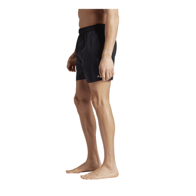 Solid CLX Short-Length Swim Shorts Black / Lucid Lemon