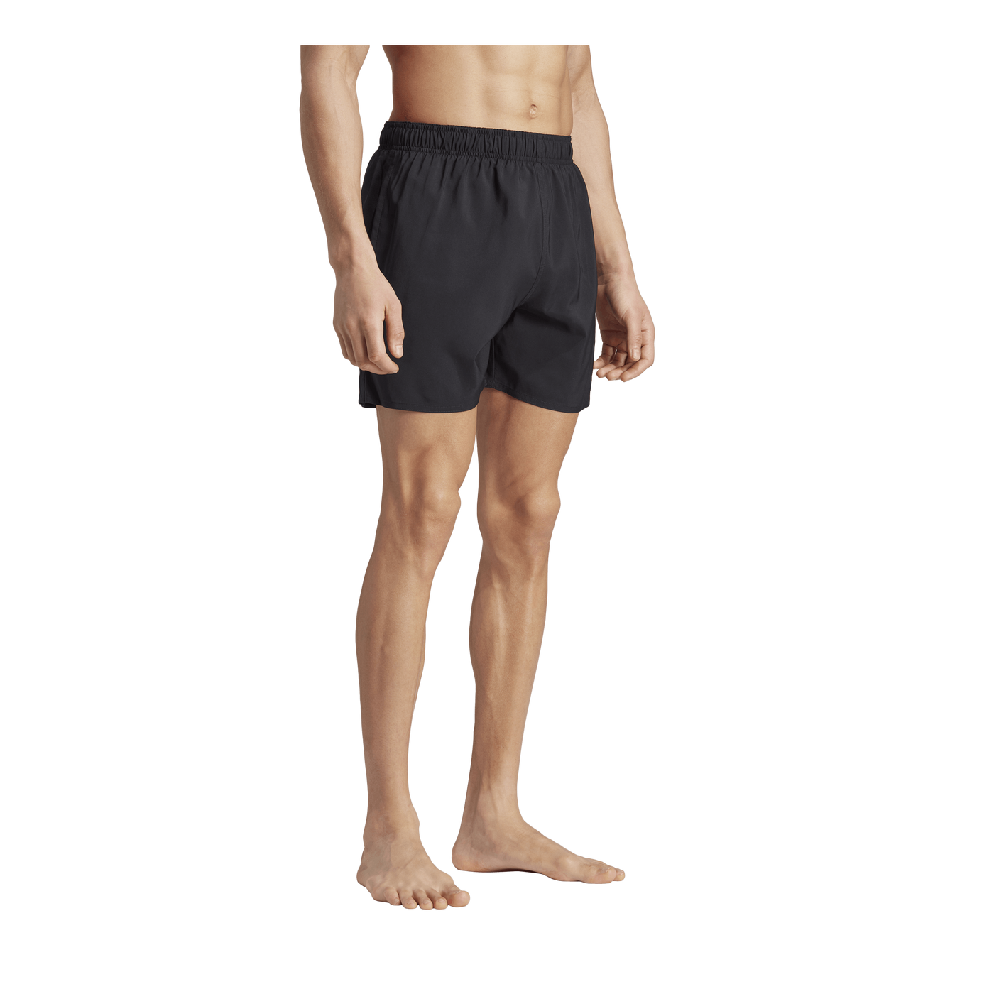 Solid CLX Short-Length Swim Shorts Black / Lucid Lemon