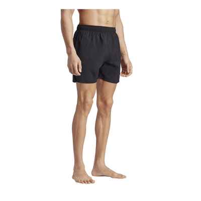 Solid CLX Short-Length Swim Shorts Black / Lucid Lemon