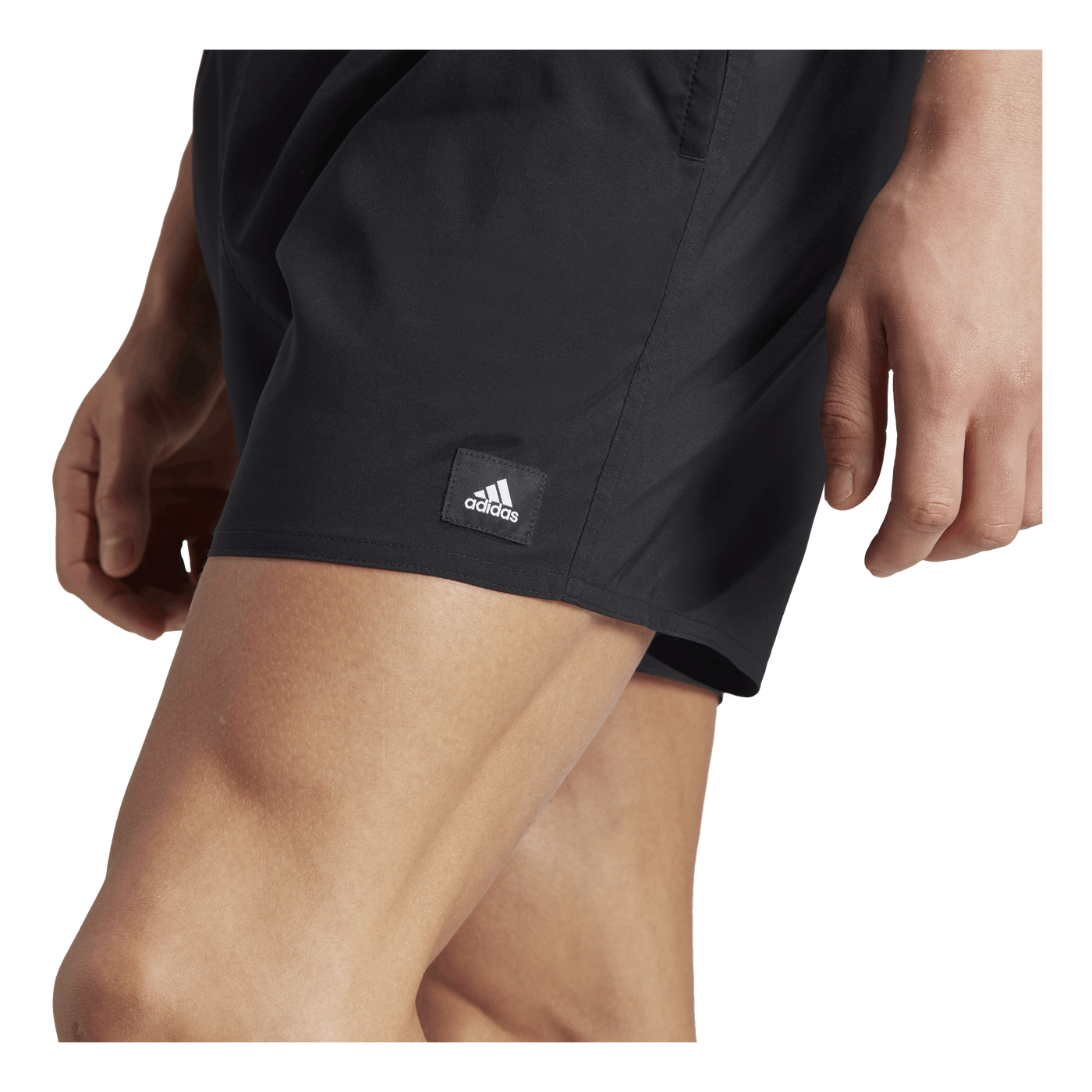 Solid CLX Short-Length Swim Shorts Black / Lucid Lemon