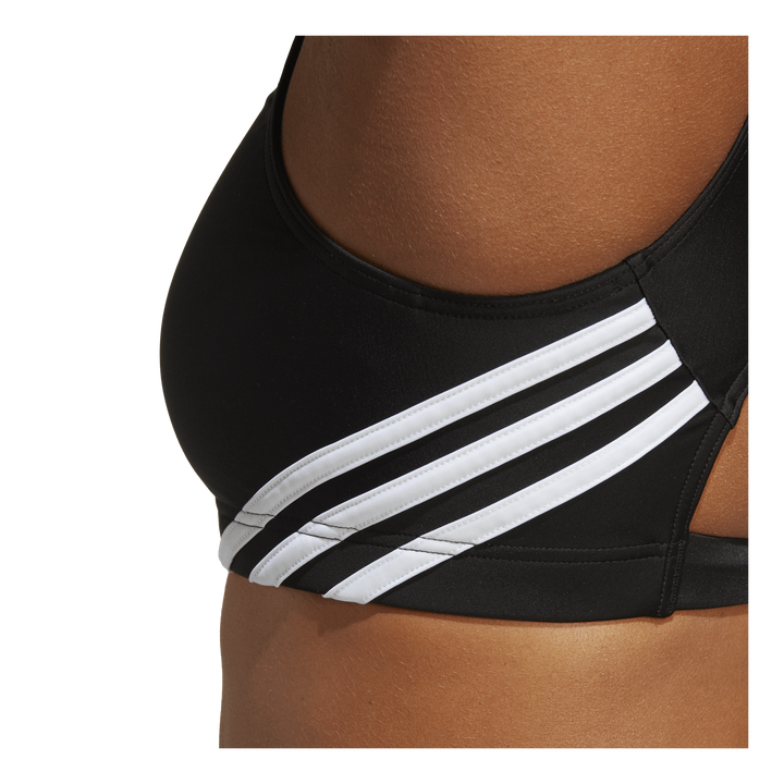 3-Stripes Bikini Black / White