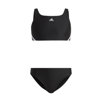 3-Stripes Bikini Black / White