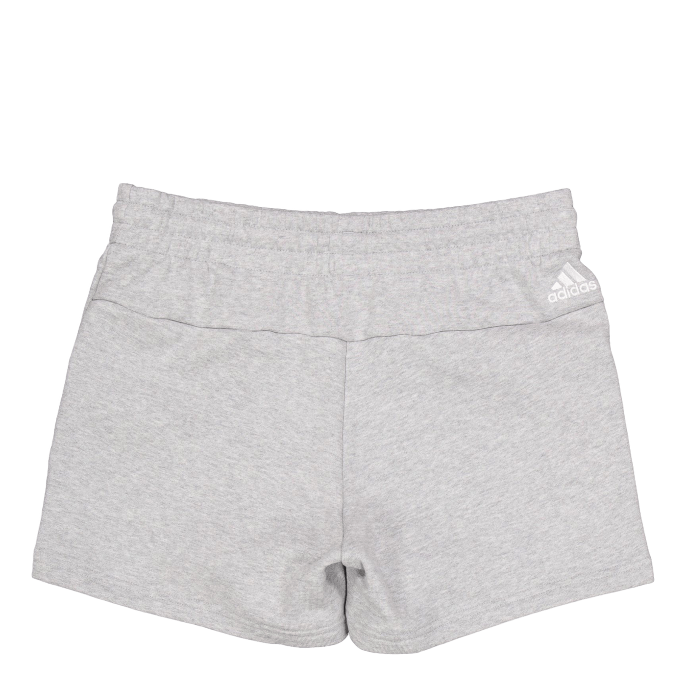 Essentials Linear French Terry Shorts Medium Grey Heather / White