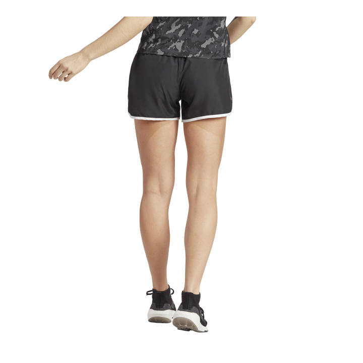 Marathon 20 Running Shorts Black / White