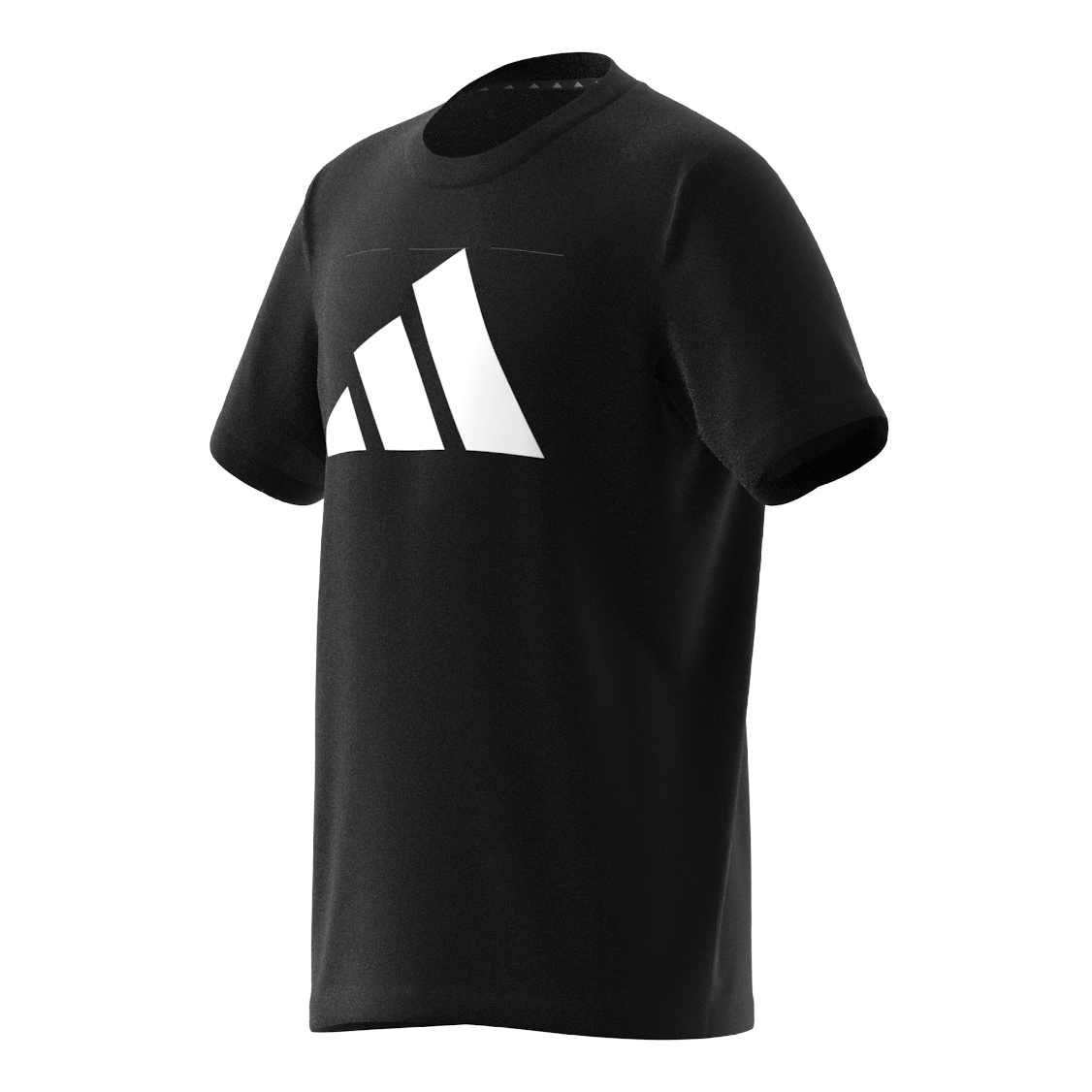 Train Essentials AEROREADY Logo Regular-Fit T-Shirt Black / White