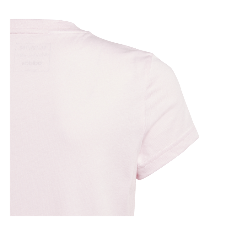 Essentials Big Logo Cotton T-Shirt Clear Pink / White