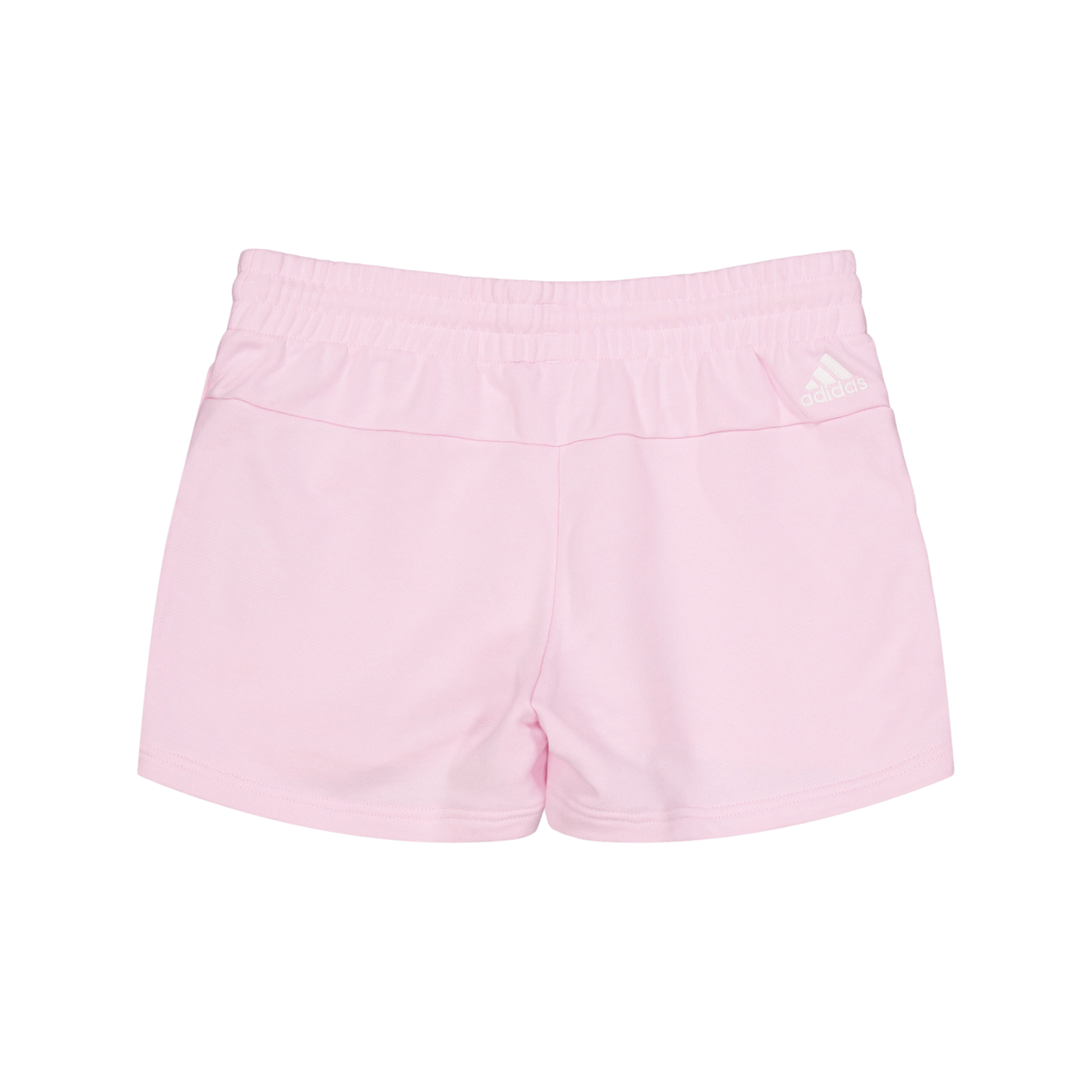 Essentials Linear French Terry Shorts Clear Pink / White