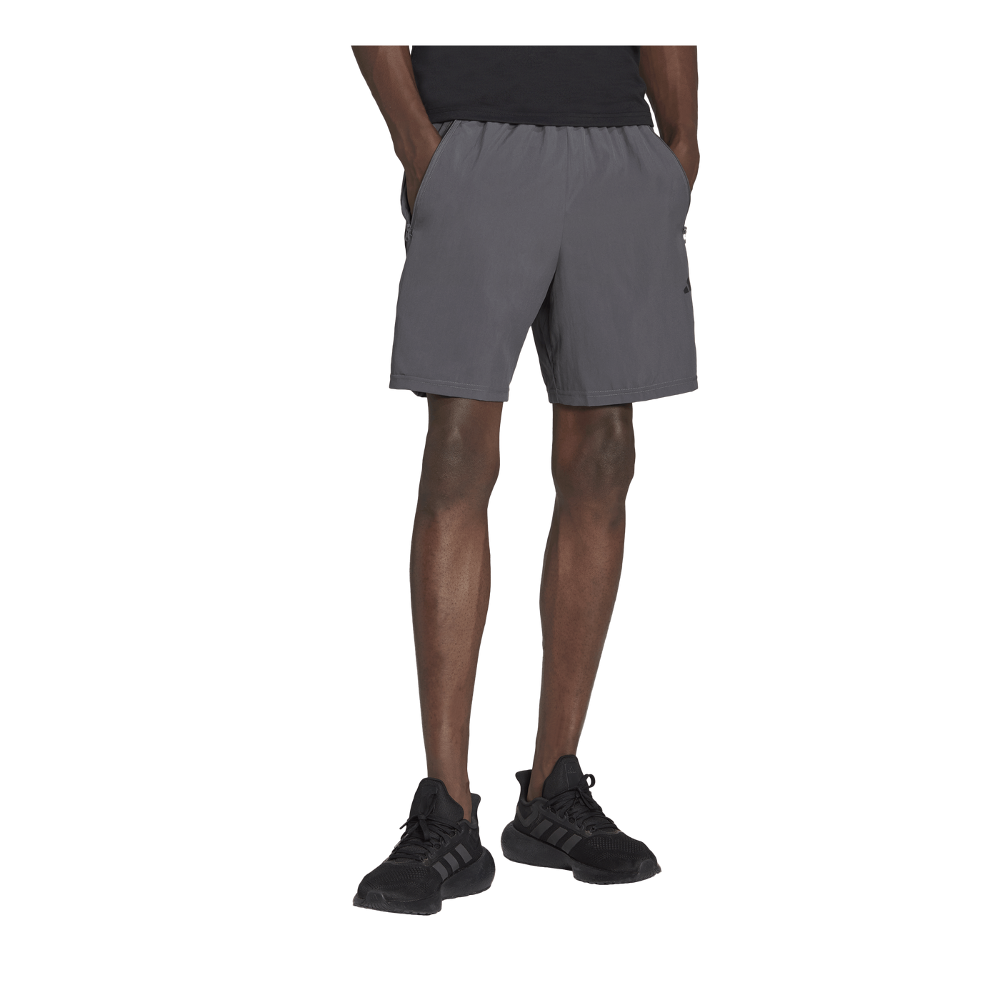 Train Essentials Woven Training Shorts Grey Five / Black