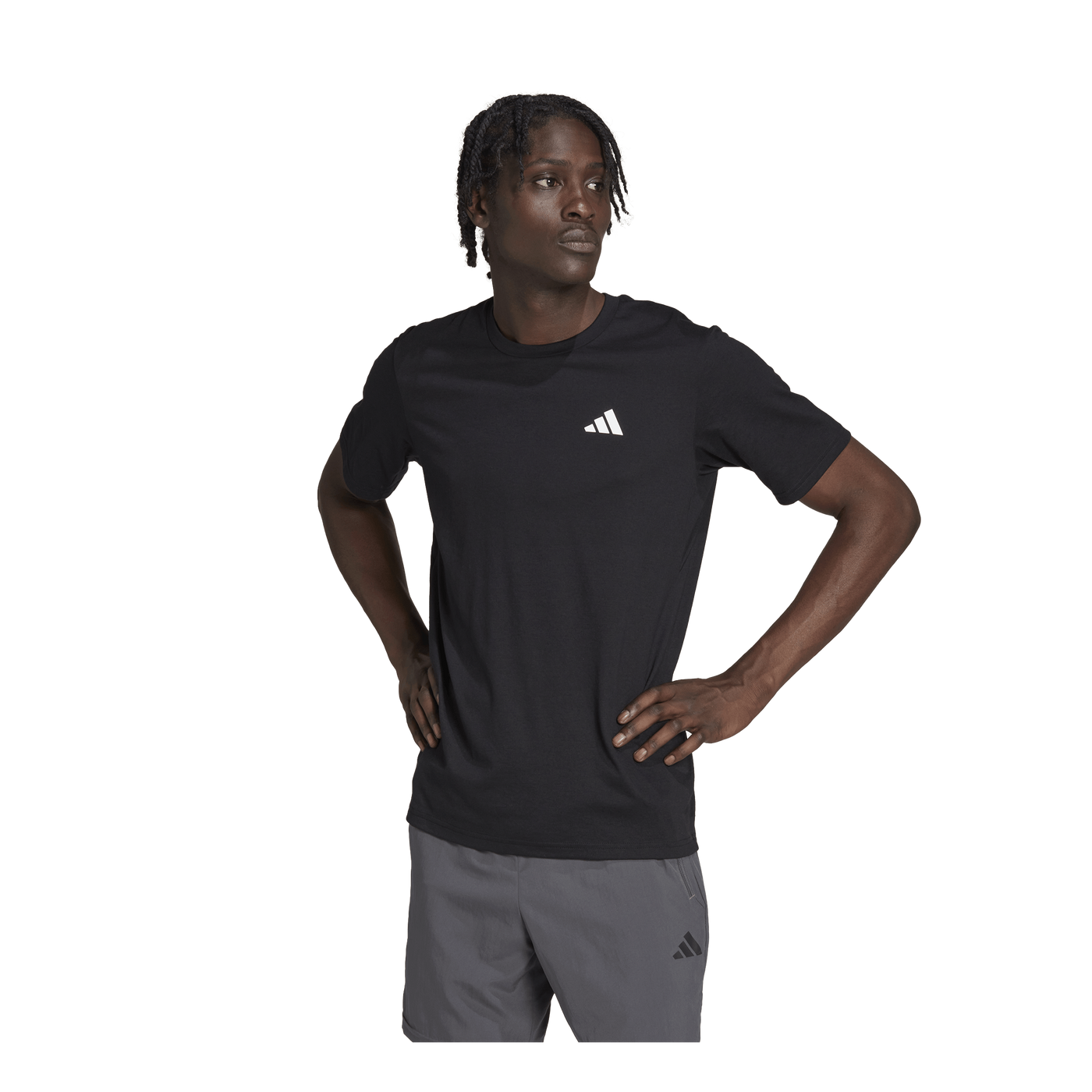 Train Essentials Feelready Training T-Shirt Black / White