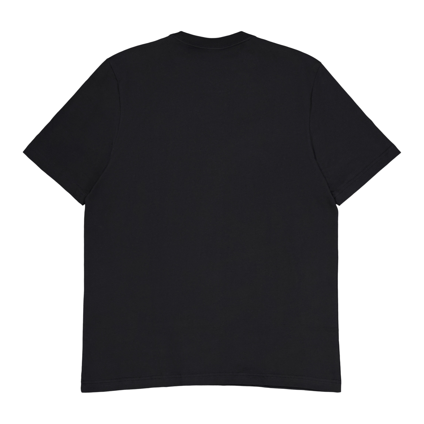 Essentials Single Jersey Embroidered Small Logo T-Shirt Black