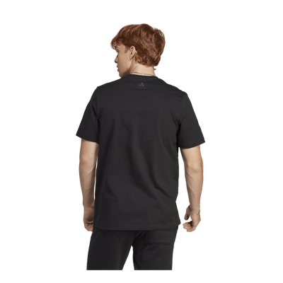 Essentials Single Jersey Big Logo T-Shirt Black / White