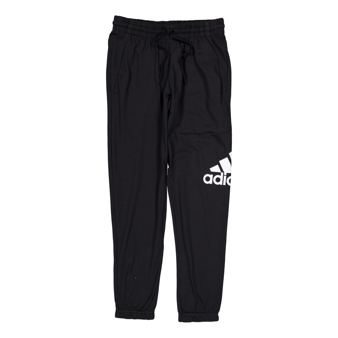 Essentials Single Jersey Tapered Badge of Sport Joggers Black