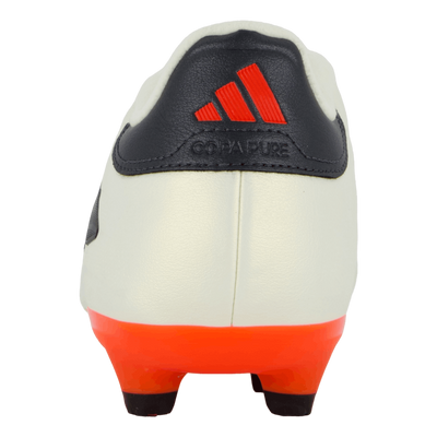 Copa Pure II League Firm Ground Boots Ivory / Core Black / Solar Red